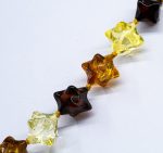 Amber Necklace - Hedgehog Cubic Beads HEDGN007 - Image 2