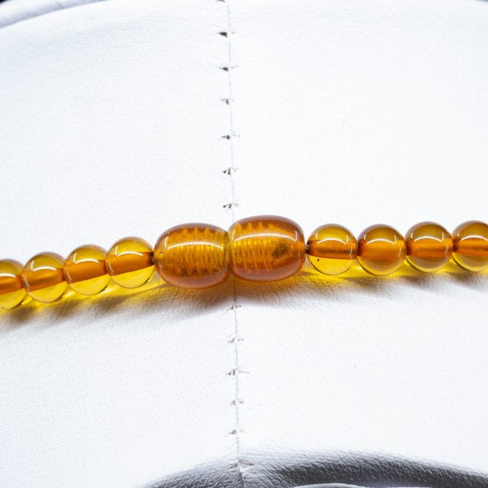 4-min Amber Necklace - Mandarin Kolje Necklace MAN011 - Image 4