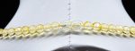Amber Necklace - Braided V-Shape Faceted Beads MUN009-2 - Image 4