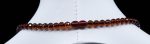 Amber Necklace - Braided Collar Faceted Beads MUN013 - Image 4