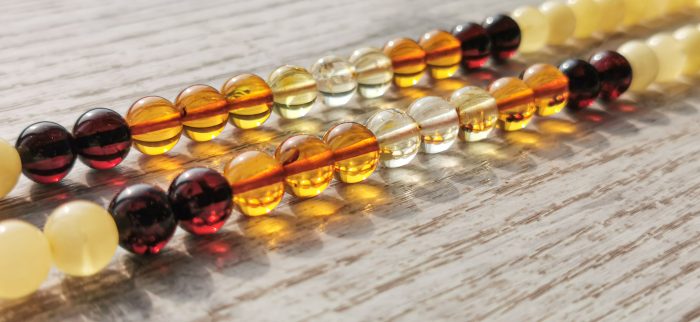 108 Amber Mala Prayer Beads BPB017 - Image 5