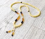 108 Amber Mala Prayer Beads BPB017