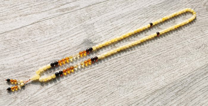 108 Amber Mala Prayer Beads BPB017 - Image 7