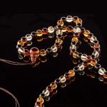 108 Amber Mala Prayer Beads BPB015 - Image 3