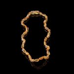 Amber Baby Teething Necklace - Olive Shape Beads BN011