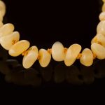 Amber Baby Teething Necklace - Chips Shape Beads BN030 - Image 2