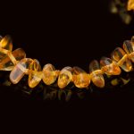 Amber Baby Teething Necklace - Chips Shape Beads BN029 - Image 2