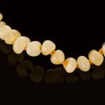 Amber Baby Teething Necklace - Standard Baroque Beads BN018 - Image 2