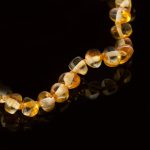 Amber Baby Teething Necklace - Standard Baroque Beads BN017 - Image 2
