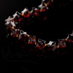 Amber Necklace - Hedgehog Cubic Beads HEDGN004 - Image 2