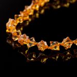 Amber Necklace - Hedgehog Cubic Beads HEDGN002 - Image 6