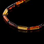 Amber Necklace - Cylinder Beads CYLN008 - Image 2