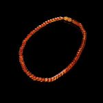 Amber Necklace - Snake Chain Beads SNAKE001 - Image 3