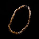 Amber Necklace - Snake Chain Beads SNAKE006
