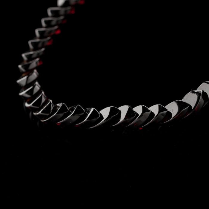 Amber Necklace - Snake Chain Beads SNAKE008 - Image 2