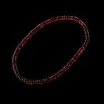 Amber Necklace - Faceted Rondelle Disc Beads DIN005 - Image 3