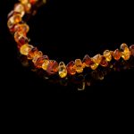 Amber Baby Teething Necklace - Chips Shape Beads BN077 - Image 2