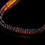 Amber Necklace - Faceted Rondelle Disc Beads DIN006 - Image 2
