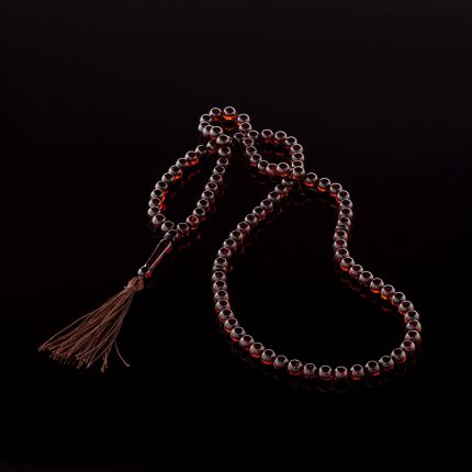 Islamic Muslim Tasbih Amber Prayer Beads - Round Beads IPB006