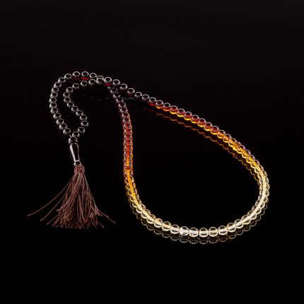 Islamic Muslim Tasbih Amber Prayer Beads - Round Beads IPB008
