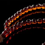 Islamic Muslim Tasbih Amber Prayer Beads - Faceted Round Beads IPB014 - Image 2