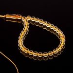 Islamic Muslim Tasbih Amber Prayer Beads - Round Beads IPB003
