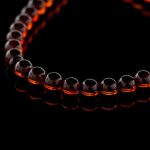 Islamic Muslim Tasbih Amber Prayer Beads - Round Beads IPB005 - Image 2