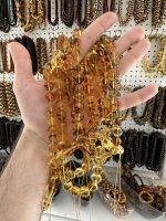 Islamic Muslim Tasbih Amber Prayer Beads - Round Beads IPB007 - Image 3