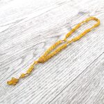 Christian Amber Rosaries - Matte Round Beads ROS004 - Image 3