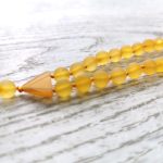 Christian Amber Rosaries - Matte Round Beads ROS004 - Image 5