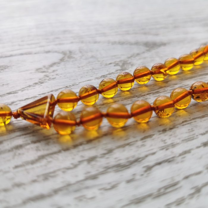 Christian Amber Rosaries - Round Beads ROS005 - Image 5