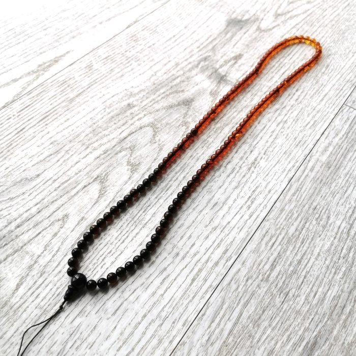 108 Amber Mala Prayer Beads BPB020 - Image 4