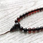 108 Amber Mala Prayer Beads BPB020 - Image 3