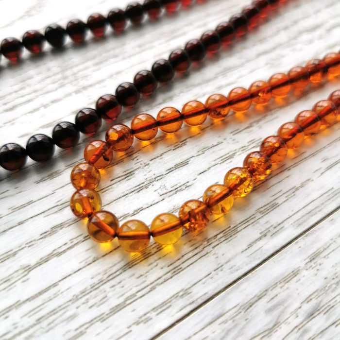 108 Amber Mala Prayer Beads BPB020 - Image 2