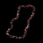 Amber Necklace - Hedgehog Cubic Beads HEDGN004