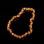 Amber Baby Teething Necklace - Chips Shape Beads BN077
