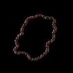 Amber Baby Teething Necklace - Matte Standard Baroque Beads BN060