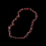 Amber Baby Teething Necklace - Matte Chips Shape Beads BN042