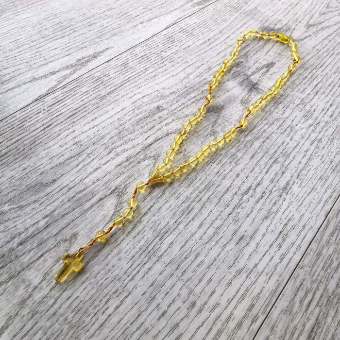 Christian Amber Rosaries - Round Beads ROS001 - Image 4