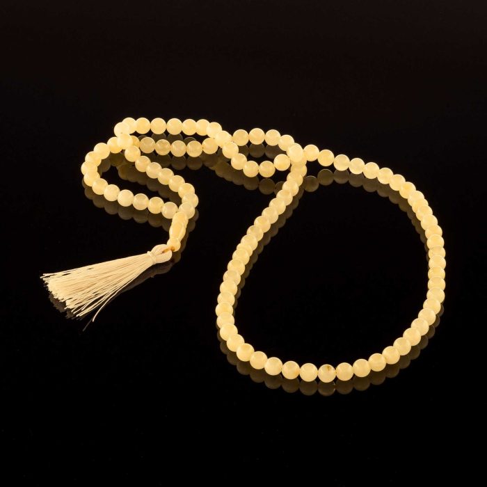 Islamic Muslim Tasbih Amber Prayer Beads - Round Beads IPB001 - Image 4