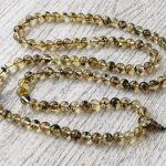108 Amber Mala Prayer Beads BPB016