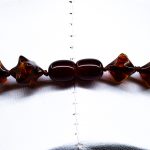 Amber Necklace - Hedgehog Cubic Beads HEDGN009 - Image 4