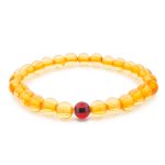 Amber Bracelet - Round Beads BRA012