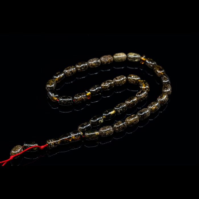 Islamic Muslim Tasbih Amber Prayer Beads - Capsule Beads IPB020 - Image 6