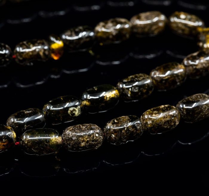 Islamic Muslim Tasbih Amber Prayer Beads - Capsule Beads IPB020 - Image 5