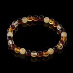 Amber Bracelet - Round Beads BRA005