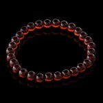 Amber Bracelet - Round Beads BRA008 - Image 2