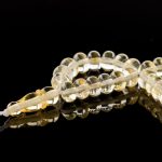 Islamic Muslim Tasbih Amber Prayer Beads - Disc Rondelle Beads IPB018 - Image 2