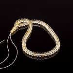 Islamic Muslim Tasbih Amber Prayer Beads - Disc Rondelle Beads IPB018