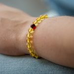 Amber Bracelet - Round Beads BRA012 - Image 4